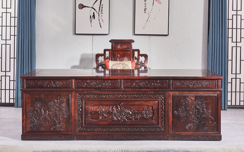 花鳥大班臺(tái)